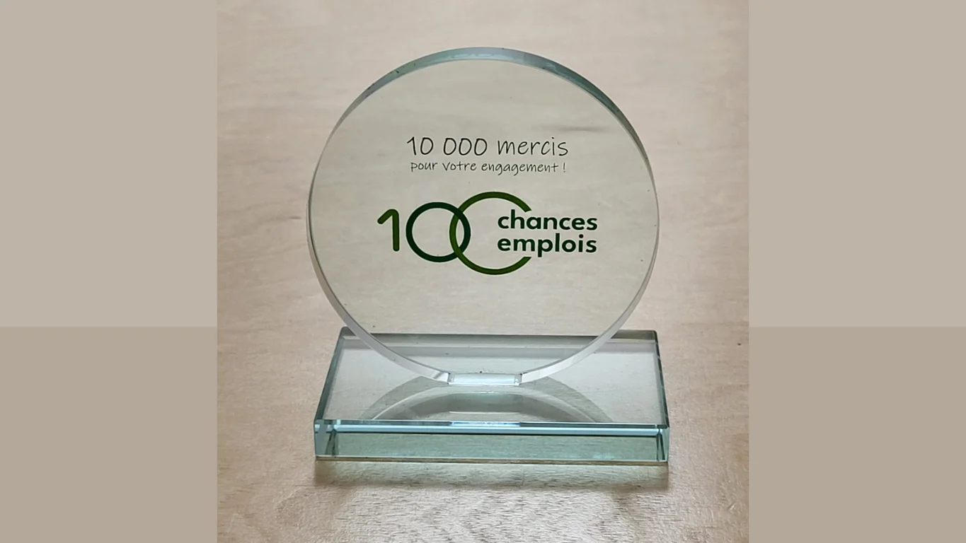 Trophée 100 Chances 100 Emplois pour Learneo Académie