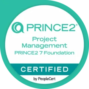 badge certification PRINCE2 Foundation