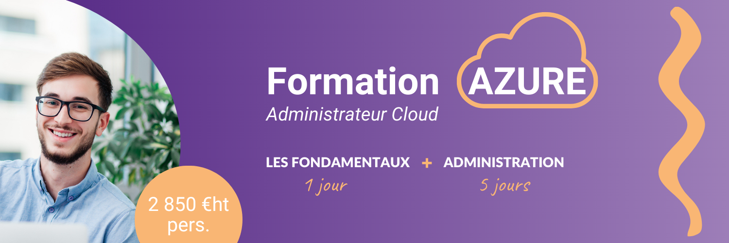 Offre de formation azure 6 jours pour 2850€